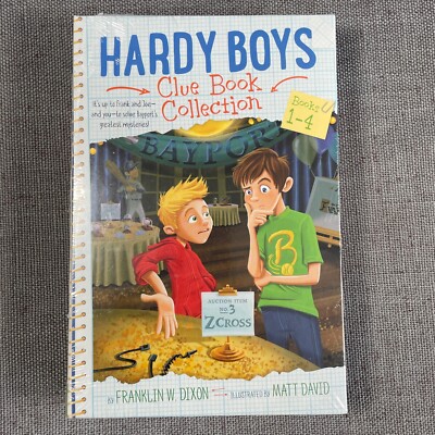 Hardy Boys Clue Book Collection 1 - 4 (Boxed Set) Video Game Bandit NIB