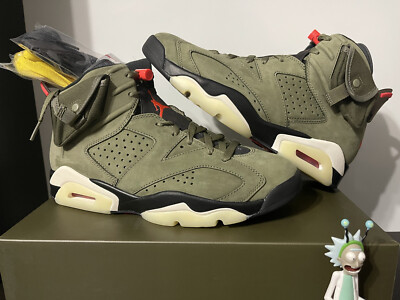 Jordan 6 Retro Travis Scott Olive Brand New!! Size 9