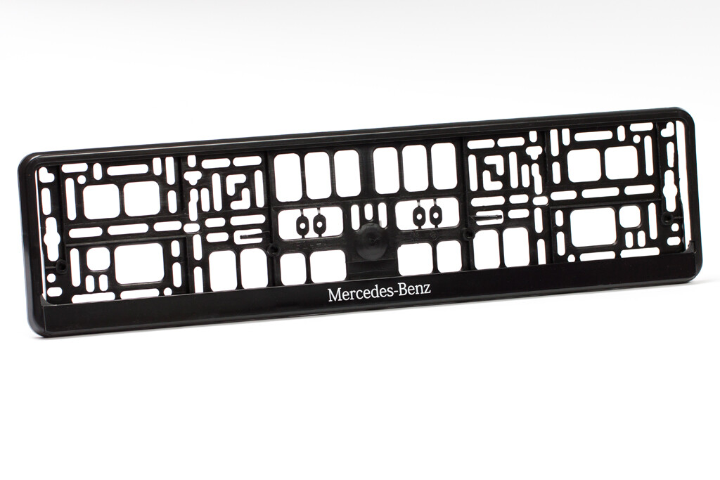 2 x Mercedes Euro License Plate Frame eBay