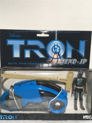 NECA TRON 20th Anniversary Collectors Edition Flynn & Light Cycle
