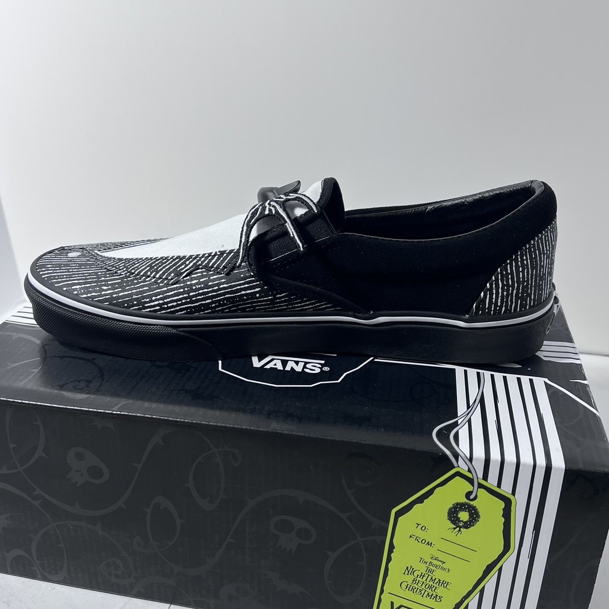 Vans Jack Skellington Nightmare Slip-On Mens Sz 11 Vans Jack Skellington Nightmare Before | Mercari main image 2