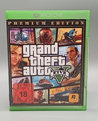 Grand Theft Auto 5 V GTA 5 Premium Edition - Xbox One OVP