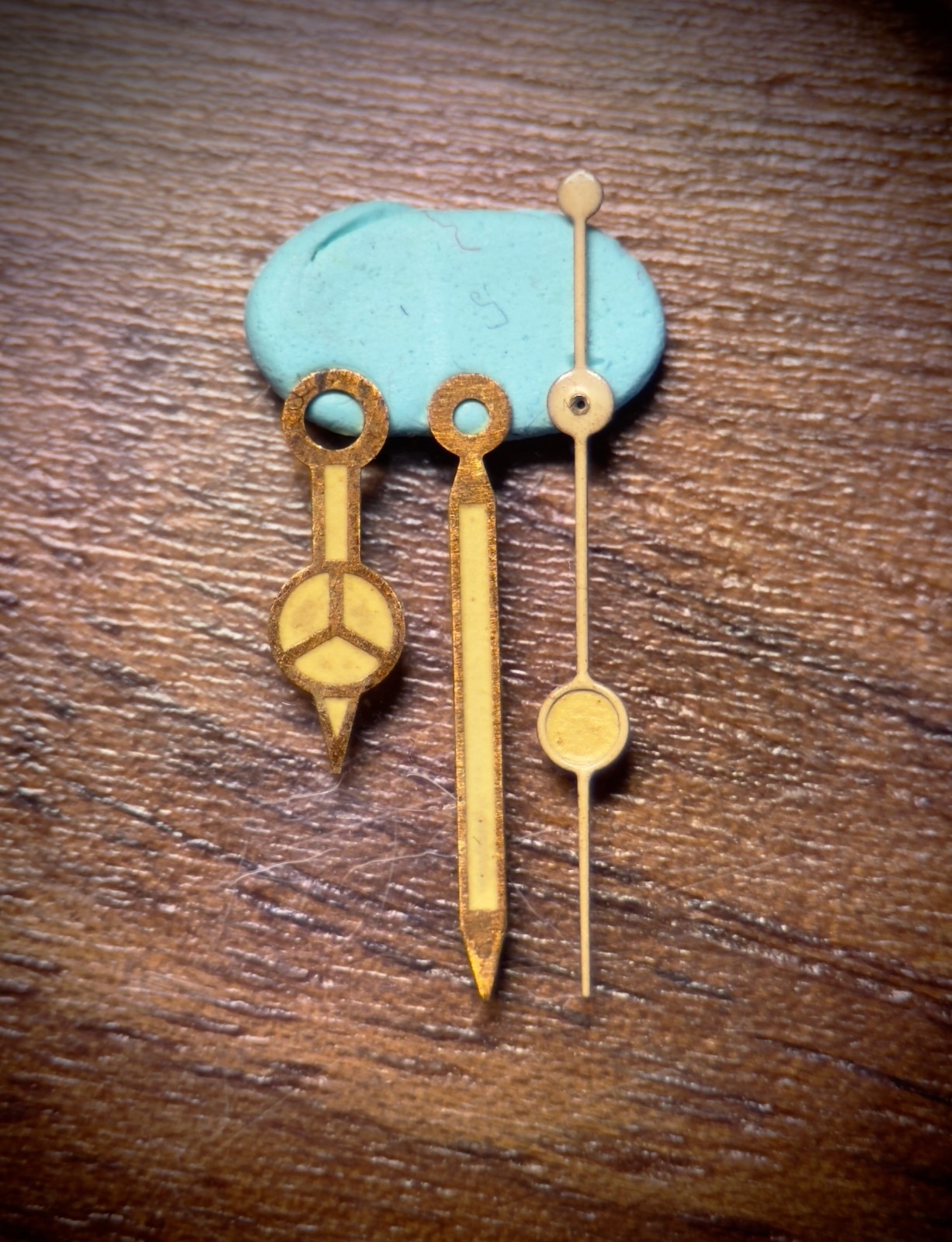 GILT 1:1 Watch Hands Compatible Rolex 6538 Big Crown Submariner Handset Cal 1030