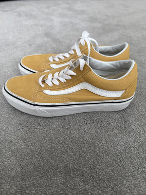 Yellow Old Skool Vans Size UK UK