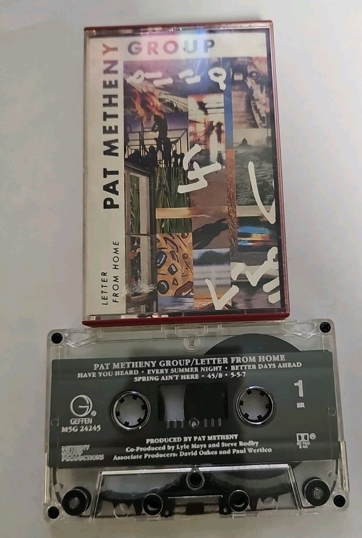 Pat Metheny Group - Letter From Home Cassette EX Geffen TESTED VTG