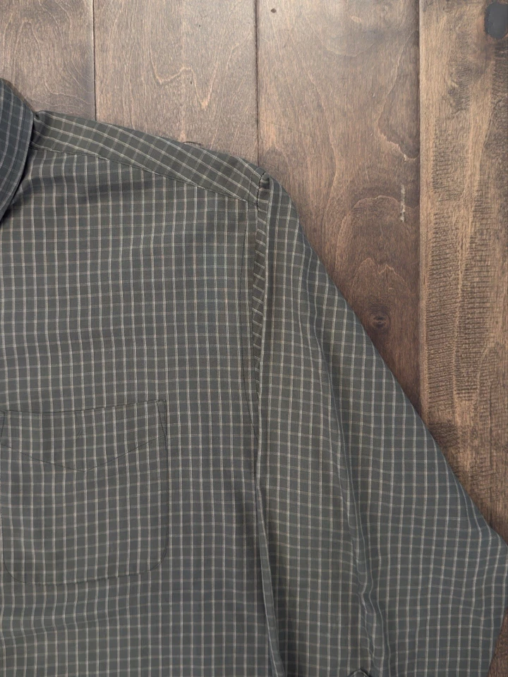 Van Heusen Lot Of 3 Size 16-16.5/L Mens Multicolor Button Up Shirt Long Sleeve - Image 4 of 4