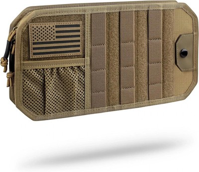 Molle Car Sun Visor Organizer, Original Design Car Accessories with Zipper Visor