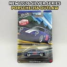 HOT WHEELS 2026 SILVER SERIES VINTAGE CLUB GRAND PRIX PORSCHE 356 OUTLAW INHAND