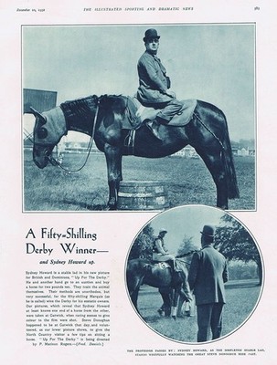 Szenen aus dem British & Dominion Film ''Up for the Derby'' - Vintage Print 1932