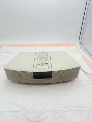 Bose AWR1-1W Acoustic Wave Clock Radio with Remote and Pedestal