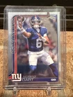 2025 Topps Chrome - Jaxson Dart - Base Rookie - Giants RC