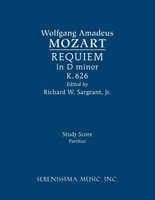 Requiem In D Minor, K.626 Study Score Wolfgang Amadeus Mozart Taschenbuch Latein