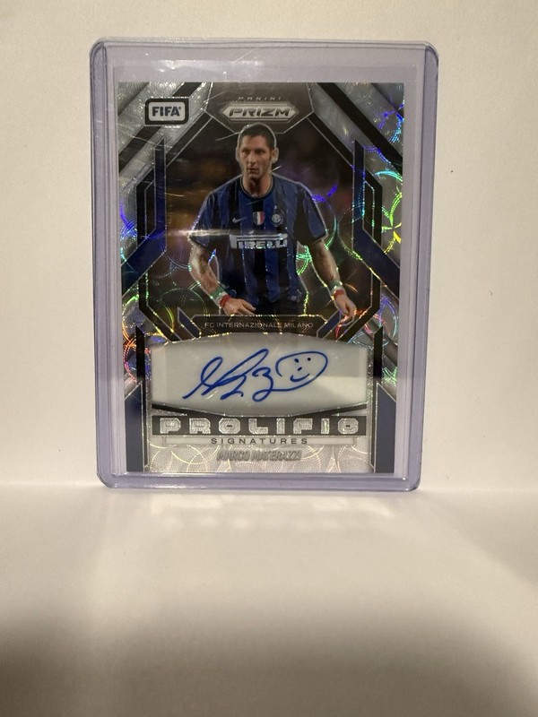 2025-26 Panini Prizm FIFA Soccer Marco Materazzi Prolifio Signatures