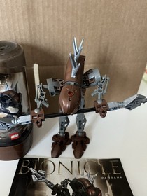 LEGO BIONICLE: Rahkshi Panrahk (8587) Complete With Canister And Manual