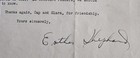 Esther Shephard rare signed vintage 1939 letter to publisher, PAUL BUNYAN writer — photo 3