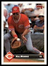 1993 Donruss Hal Morris Cincinnati Reds #294