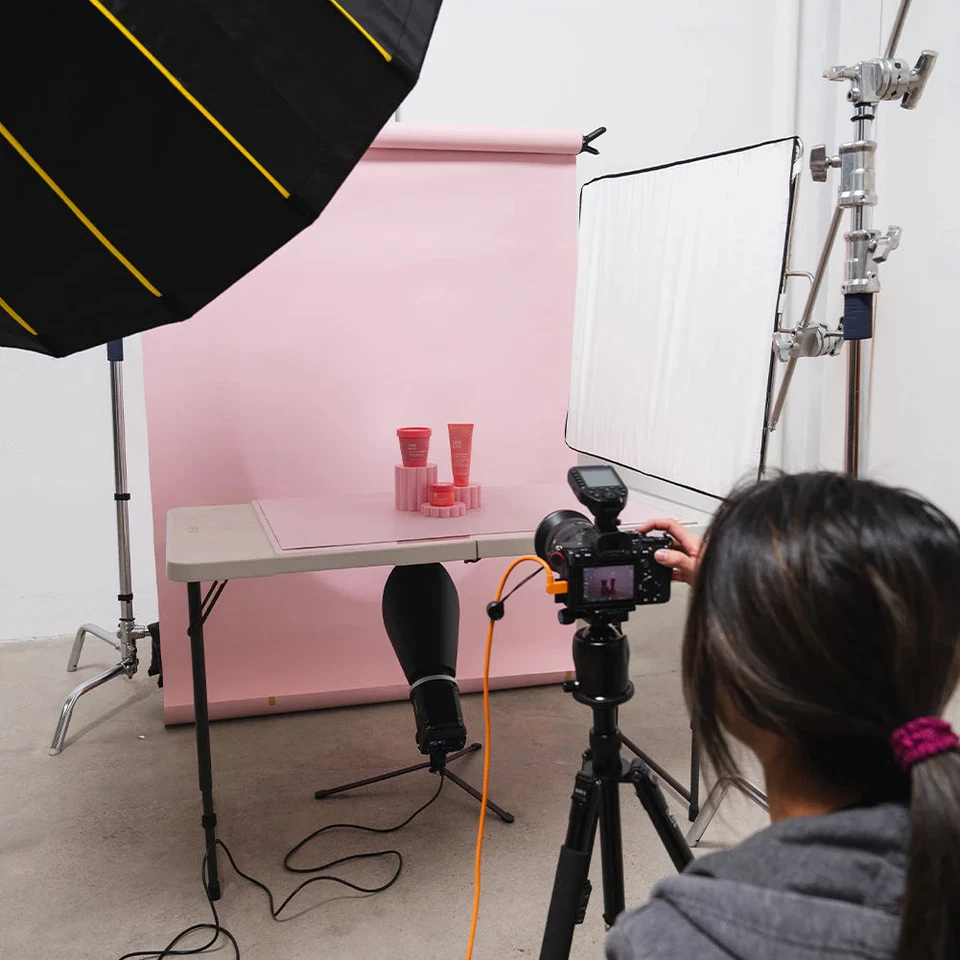 Spectrum White PRO.PROPS Styling Photography Prop - Flower Pillar Bundle - image 4 of 4