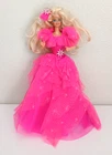 1990s Vintage  Mattel Holiday Barbie Doll TWIST & TURN Legs  Pink Dress Loose GC