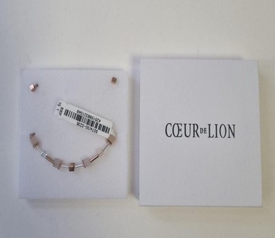 Coeur de Lion Armband GeoCUBE  rosa Aventurin 5074/30-0234