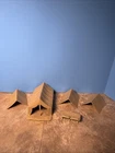 Vintage Marx Blue & Gray Civil War playset Tan Tents And Cot