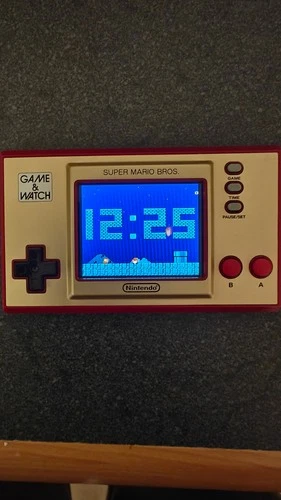 Nintendo Super Mario Bros Handheld Game and Watch 35th Anniversary Edition