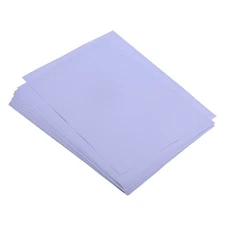 Colored Copy Paper 8.3x5.8 Inch 80gsm Light Purple 100 Sheets