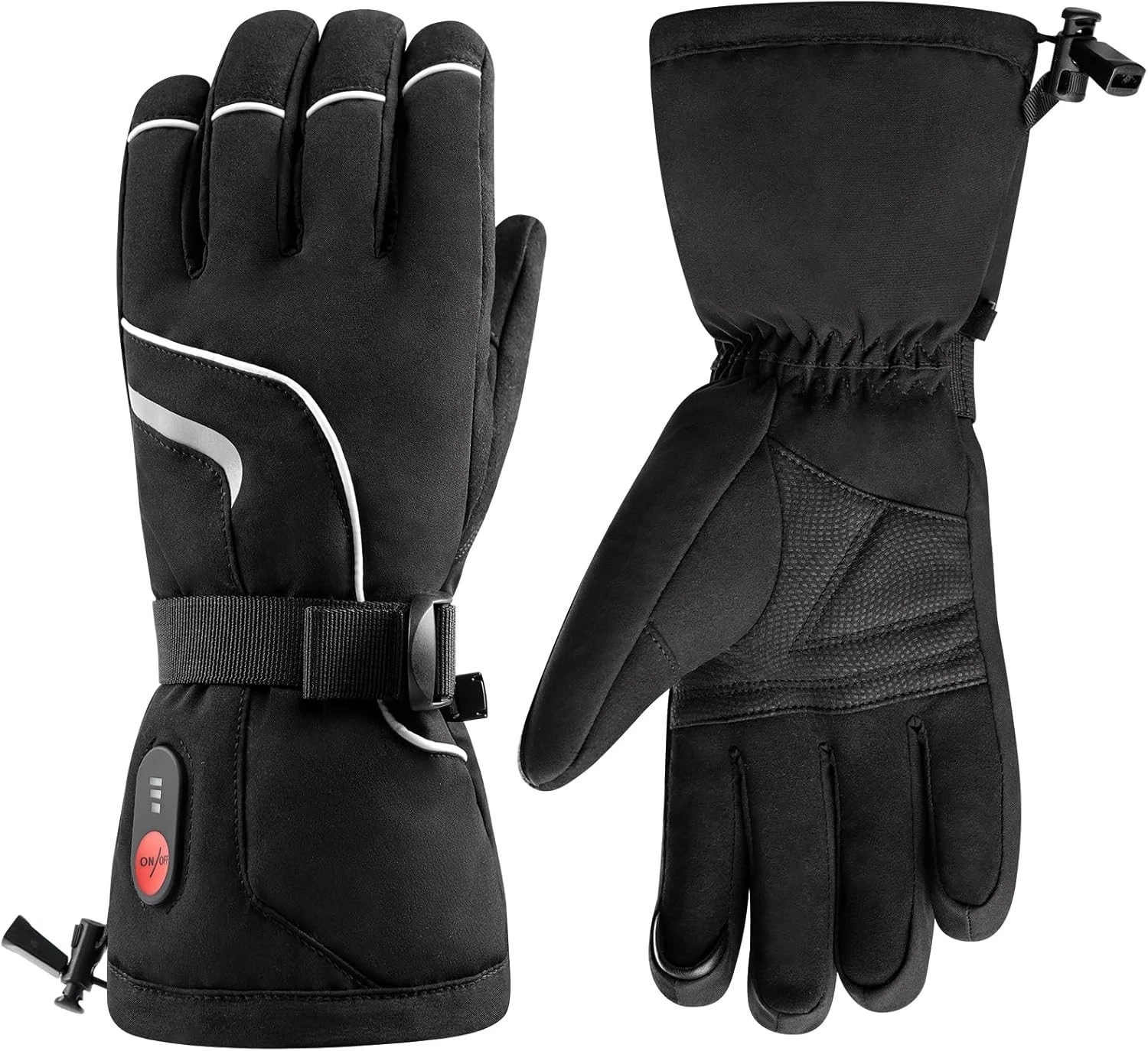 Heated Gloves for Men & Women, 7.4V 2200mAh Battery, Waterproof, Windproof
Opens in a new window or