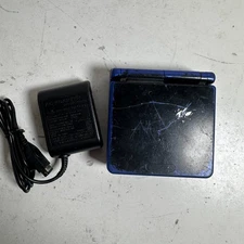 Original Nintendo Game Boy Advance SP Cobalt Blue Handheld Video Gaming Console