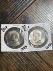 1984 P D Kennedy Half Dollars BU