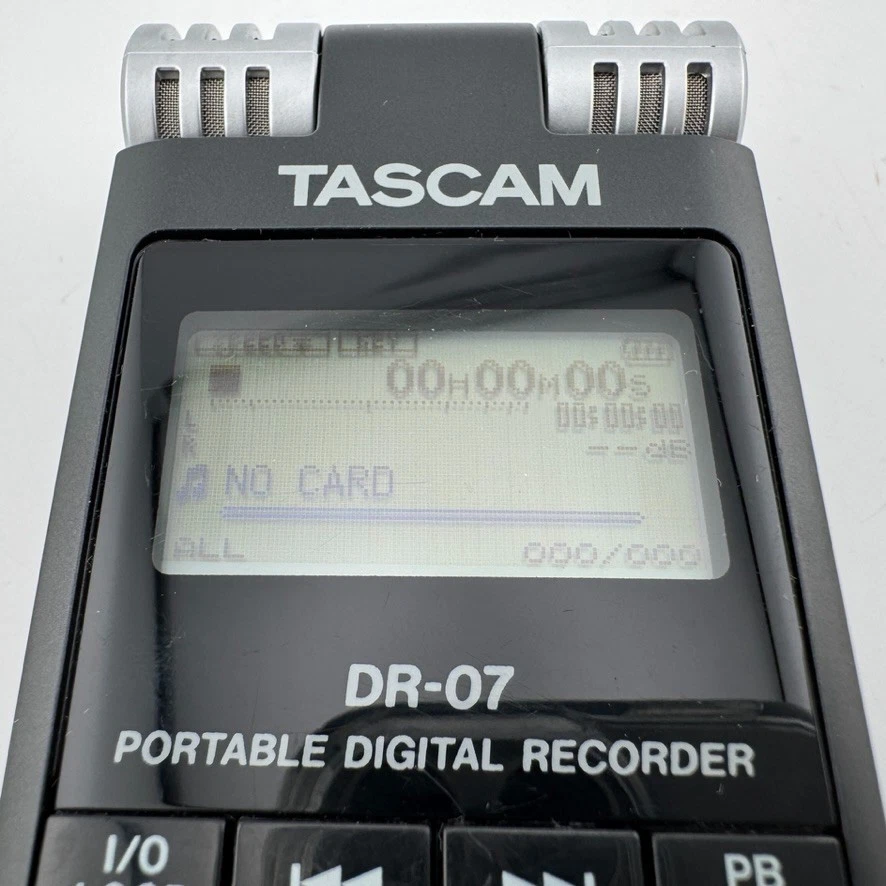 Tascam DR-07 Stereo Handheld Digital Audio Recorder w/ 32GB SD Memory - Image 3 of 4
