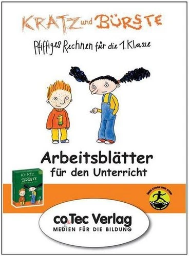 Kratz und Bürste, Arbeitsblätter, 1 CD-ROM Pfiffiges Rechnen für die 1. Kla ...