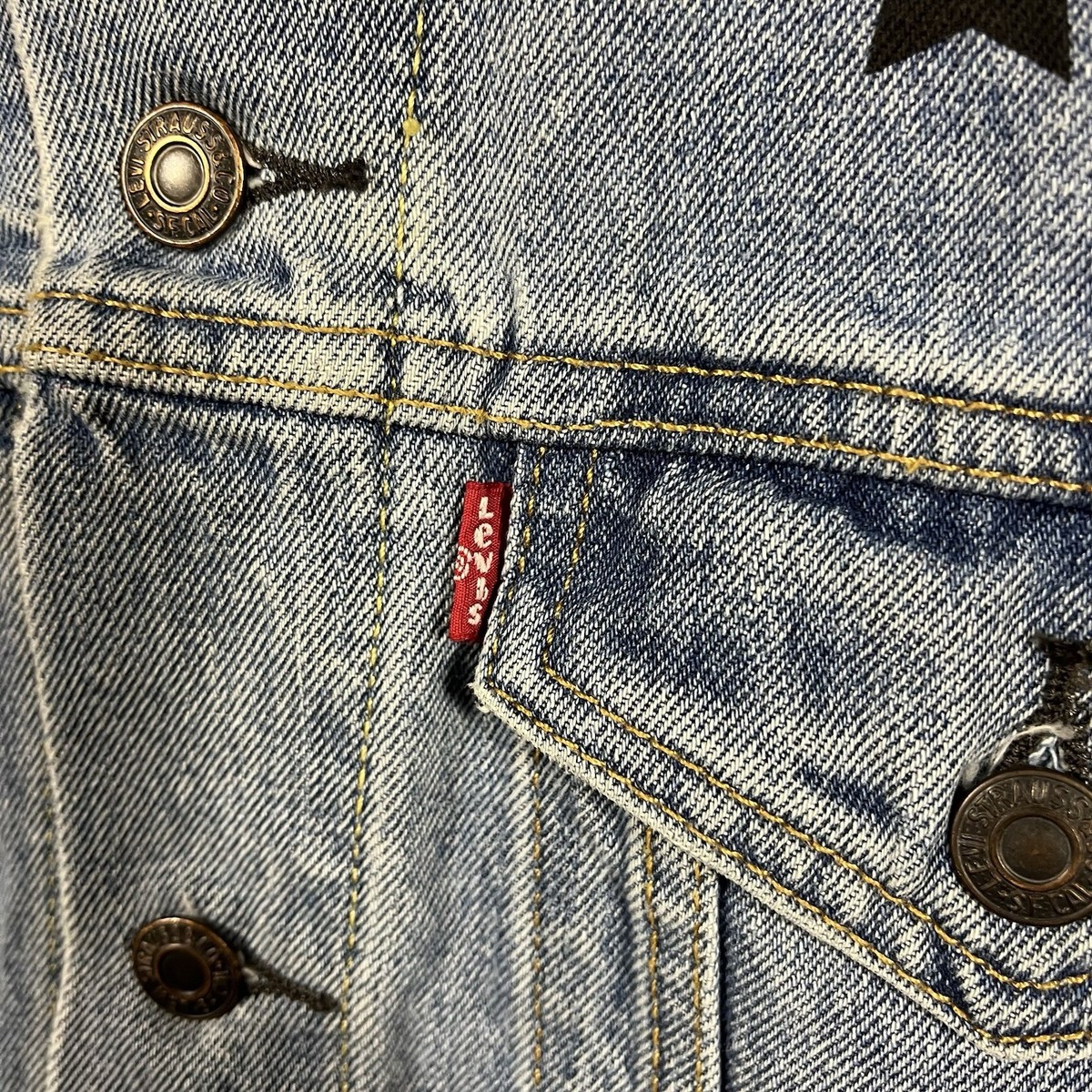 Travis Scott Astroworld Levis Denim Jacket Medium Wish You Were