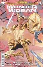 Dark Crisis Worlds Without a Justice League Wonder Woman 1A VF 2022 Stock Image