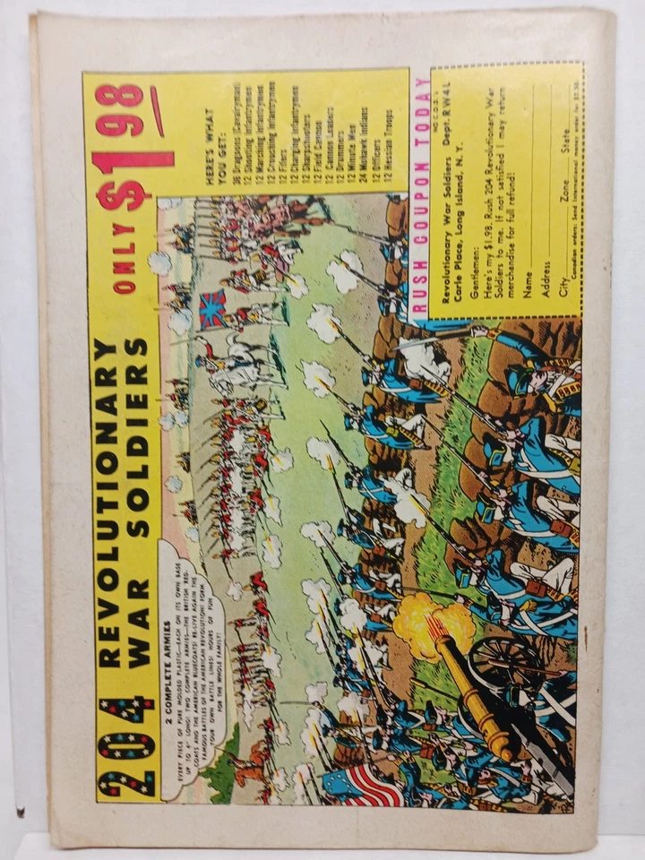 Our Army At War #120, 134-136, 140-142,147 Comic Book Lot Silver Age DC Comics - Image 4 of 4