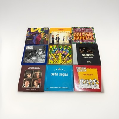 9 x Stumpfes Zieh & Zupfkapelle: Sammlung 8 St + 1 Doppel-CD Stumpfes Live