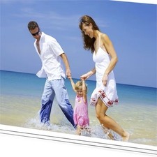 Acrylic Clear Rectangle Photo Picture Frame Single Display