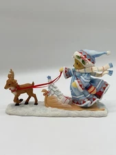 Cherished Teddies “Hearts Head Home For The Holidays” Laplander Signed 2015