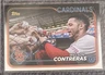 Topps 2024 Series 1 Golden Mirror Variation #296 Willson Contreras Cardinals