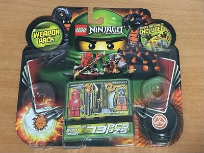 NINJAGO NRG Kai vs Chokun Spinner Set 9591 - NO PARTS - Packaging + Manuals ONLY - Image 1 of 4