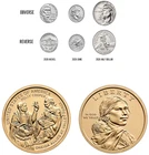 1776-2026 P D BU Semi-Quincentennial Dollar, Half Dollar, Liberty Dime & Nickel
