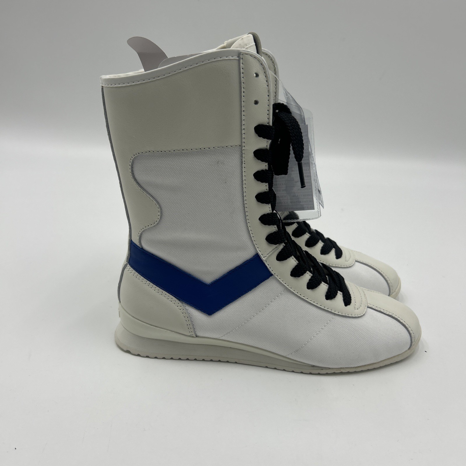 PONY donna KO 80 alta classica vera pelle stringata premium taglia 6 CAMPIONE