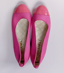 Chanel Ballet Flats 38 | eBay