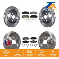 Disc Brake Rotors Semi-Metallic Pad Front Rear Kit For Lexus NX300 NX200t NX300h