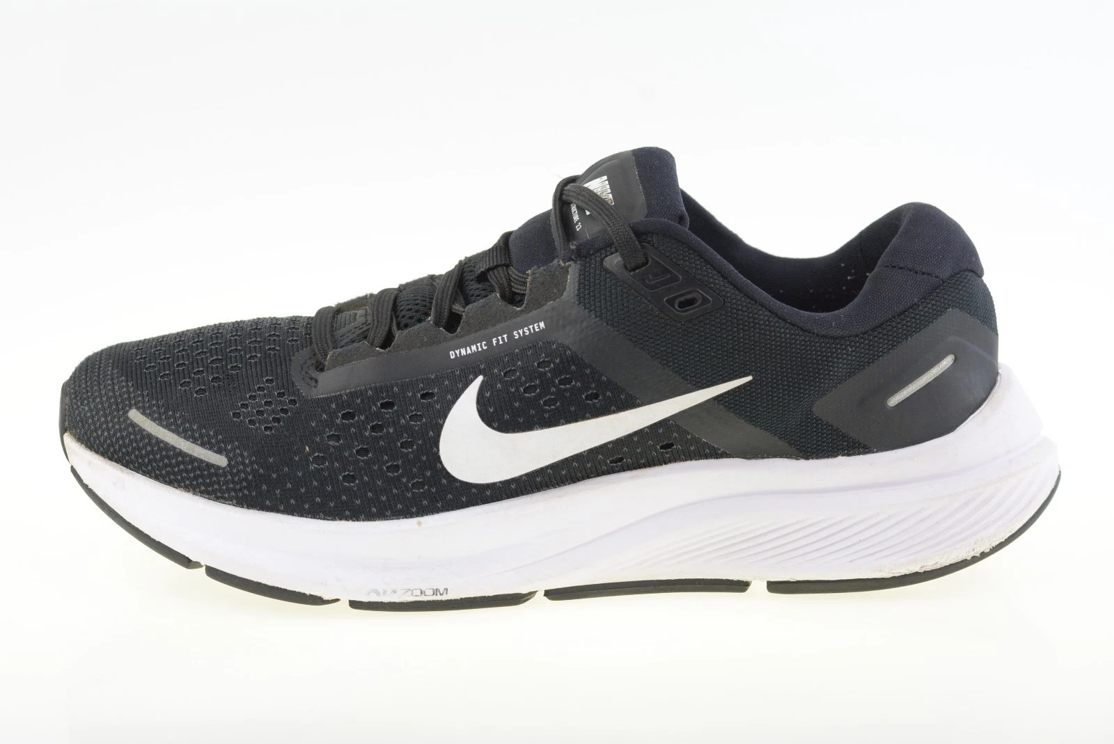 Nike Air Zoom Structure 23 GS nero bianco CZ6720 001 scarpe da ginnastica junior taglia UK 5 5