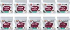Image of Tassimo Coffee Pods Costa Cappuccino 10 Packs (80 Drinks)