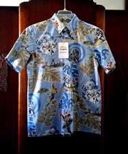 Reyn Spooner Men's " GO GO KIKAIDA" NWT CLASSIC FIT BUTTON FRONT Surf Shirt Size