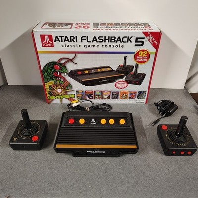 Atari Flashback 5 Classic Home Console w/2 Joysticks, Power & AV Cable