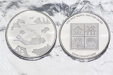 1 OZ HW MINTING COMPANY HWMC SEABED FINE .999 SILVER COIN / ROUND BULLION 103.85 per troy oz