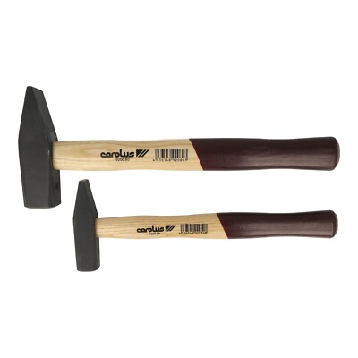 Schlosserhammer 300/800g mit Holzgriff Hammer Eschenstiel Carolus by GEDORE