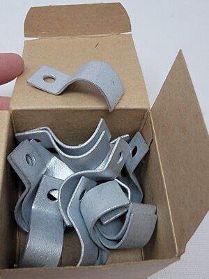 MM Rhodes & Sons 400120978 #13 Galvanized Hold Down Cable Clamps Qty 20 2 1/16''